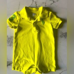 Baby Polo Ralph Lauren onsie in Excellent Condition.